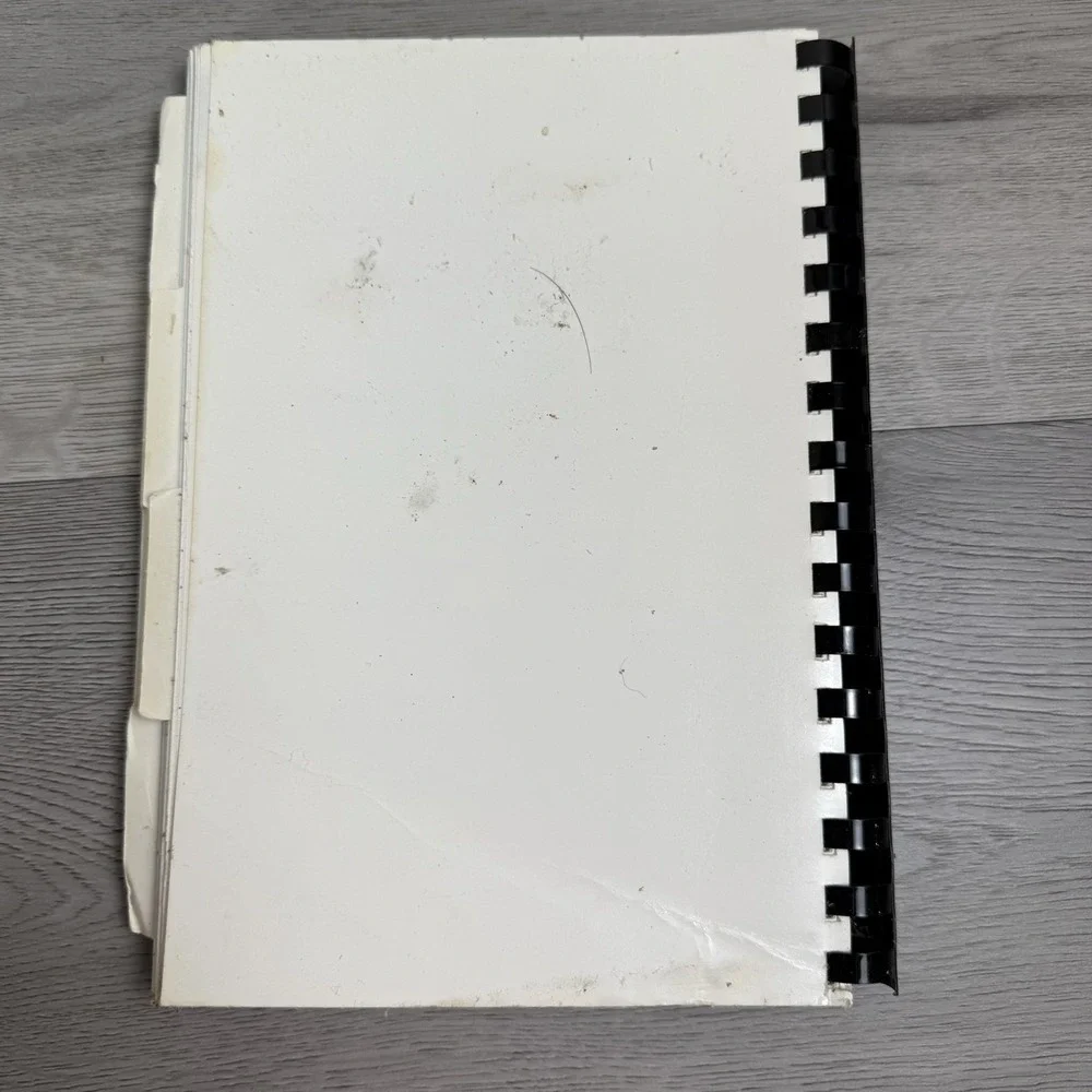Radford Founder's Day Cookbook John Blair Radford 1987 Spiral Paperback Vintage